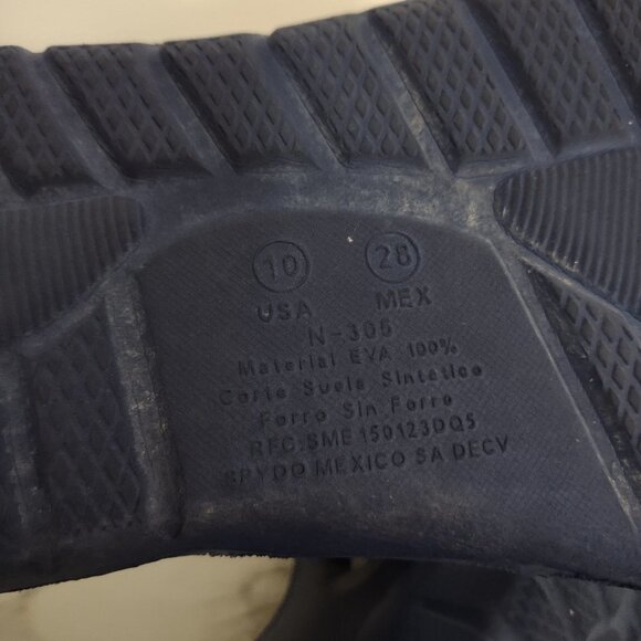 ISORE‎ Sport  Sandals Blue Outdoor Size Usa 10 Mex  28  Made in Mexico  Unisex - Picture 10 of 10